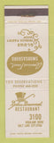 Matchbook Cover - Beau Brummel Restaurant Salt Lake City UT