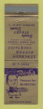 Matchbook Cover - Rick's Blintzes Washington DC GOLD WEAR