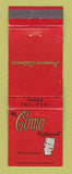 Matchbook Cover - Como Restaurant Niagara Falls NY WEAR