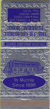 Matchbook Cover - JH Churchill Funeral Home Murray KY WEAR 30 Strike