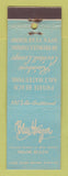 Matchbook Cover - Blue Horizon Hotel Miami Beach FL