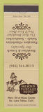 Matchbook Cover - Heidi's Pancake House South Lake Tahoe CA