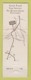 Matchbook Cover - Heidi's Pancake House South Lake Tahoe CA