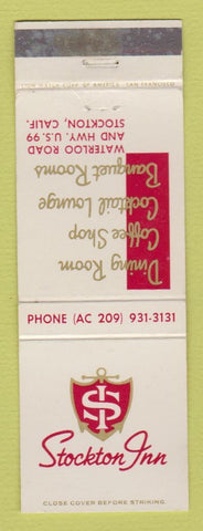 Matchbook Cover - Stockton Inn CA