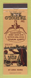 Matchbook Cover - The Ranch House Aina Haina Hawaii