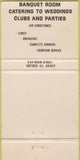 Matchbook Cover - Antioch Restaurant IL WEAR 30 Strike