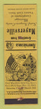 Matchbook Cover - Perkins Americana Civil War Mayersville MS Victory Store WEAR