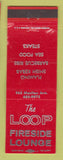 Matchbook Cover - Loop Fireside Lounge Manitou Springs? Colorado?
