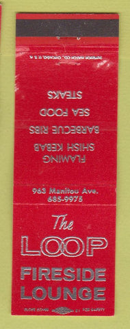 Matchbook Cover - Loop Fireside Lounge Manitou Springs? Colorado?