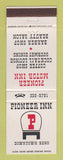 Matchbook Cover - Pioneer Inn Reno NV