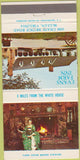 Matchbook Cover - Evans Farm Inn McLean VA 30 Strike