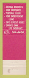 Matchbook Cover - Nonotuck Savings Bank Northampton MA