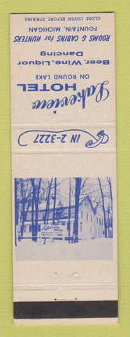 Matchbook Cover - Lakeview Hotel Fountain MI