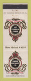 Matchbook Cover - Bonded Beverages Ltd Coronado CA liquor