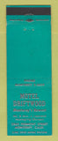Matchbook Cover - Motel Driftwood Monterey CA