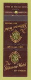 Matchbook Cover - Biltmore Hotel Los Angeles CA