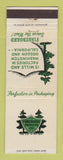Matchbook Cover - Fibreboard Products CA WA OR
