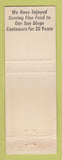 Matchbook Cover - Purple Cow Udder Room San Diego CA WEAR