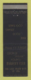 Matchbook Cover - George Ipana Polin's Harold's Club Long Beach CA