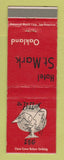 Matchbook Cover - Hotel St Mark Oakland CA