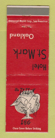 Matchbook Cover - Hotel St Mark Oakland CA