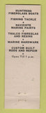 Matchbook Cover - Huntress Fibreglas Products Boat Rentals Berkeley CA WEAR