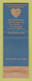 Matchbook Cover - Elgin Watches Morrison Jewelry Berkeley CA