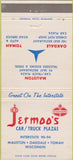 Matchbook Cover - Jermoo's Truck Stop Mauston Tomah Oakdale WI 30 Strike