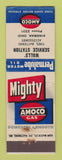 Matchbook Cover - Amoco oil gas Walls' Kinsman OH WEAR