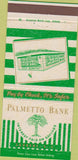 Matchbook Cover - Palmetto Bank Laurens SC 30 Strike