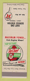 Matchbook Cover - Texaco oil gas East End Luray VA