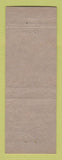 Matchbook Cover - Biddle Super Service Shell oil gas Michigan City IN