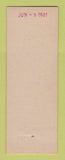Matchbook Cover - Esso oil gas Bedell's Cranston RI