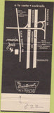 Matchbook Cover - Marin Joe's Corte Madera CA 30 Strike