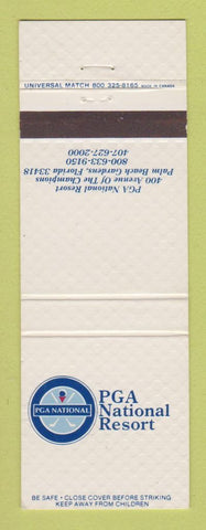 Matchbook Cover - PGA National Resort Golf Palm Beach Gardens FL