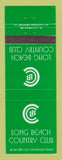 Matchbook Cover - Long Beach Country Club IN?