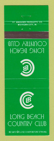 Matchbook Cover - Long Beach Country Club IN?