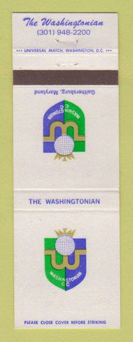 Matchbook Cover - Washingtonian Country Club Gaithersburg MD