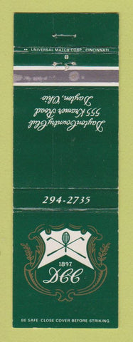 Matchbook Cover - Dayton Country Club Dayton OH