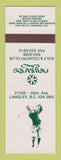 Matchbook Cover - Newlands Golf Country Club Langley BC