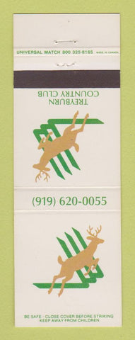 Matchbook Cover - Treyburn Country Club Durham NC