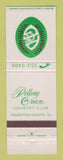 Matchbook Cover - Rolling Green Country Club Arlington Heights IL