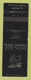 Matchbook Cover - Lakeshore Country Club Council Bluffs IA WEAR