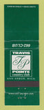 Matchbook Cover - Travis Pointe Country Club Ann Arbor MI WEAR