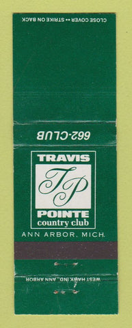 Matchbook Cover - Travis Pointe Country Club Ann Arbor MI WEAR