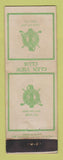 Matchbook Cover - Glen View Golf Club Golf IL WEAR