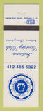 Matchbook Cover - Indiana Country Club Indiana PA