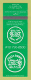 Matchbook Cover - Fallen Timber Golf Club Midway PA