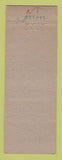Matchbook Cover - Fleet Wing oil gas Pearl Oil Bowling Green Weston OH