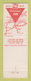 Matchbook Cover - Concord Inn Garden Hotel Concord CA
